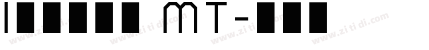 Impact MT字体转换